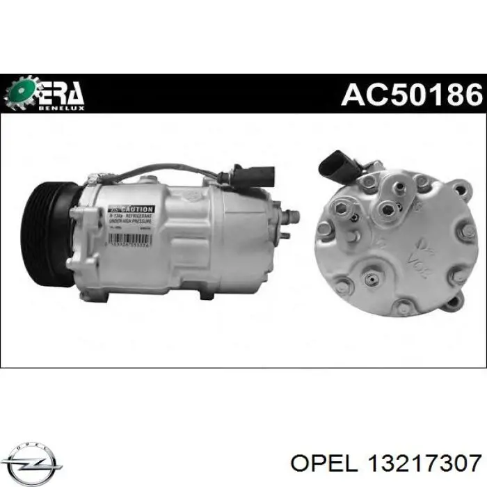 Купити 13217307 Opel Компресор кліматичної установки