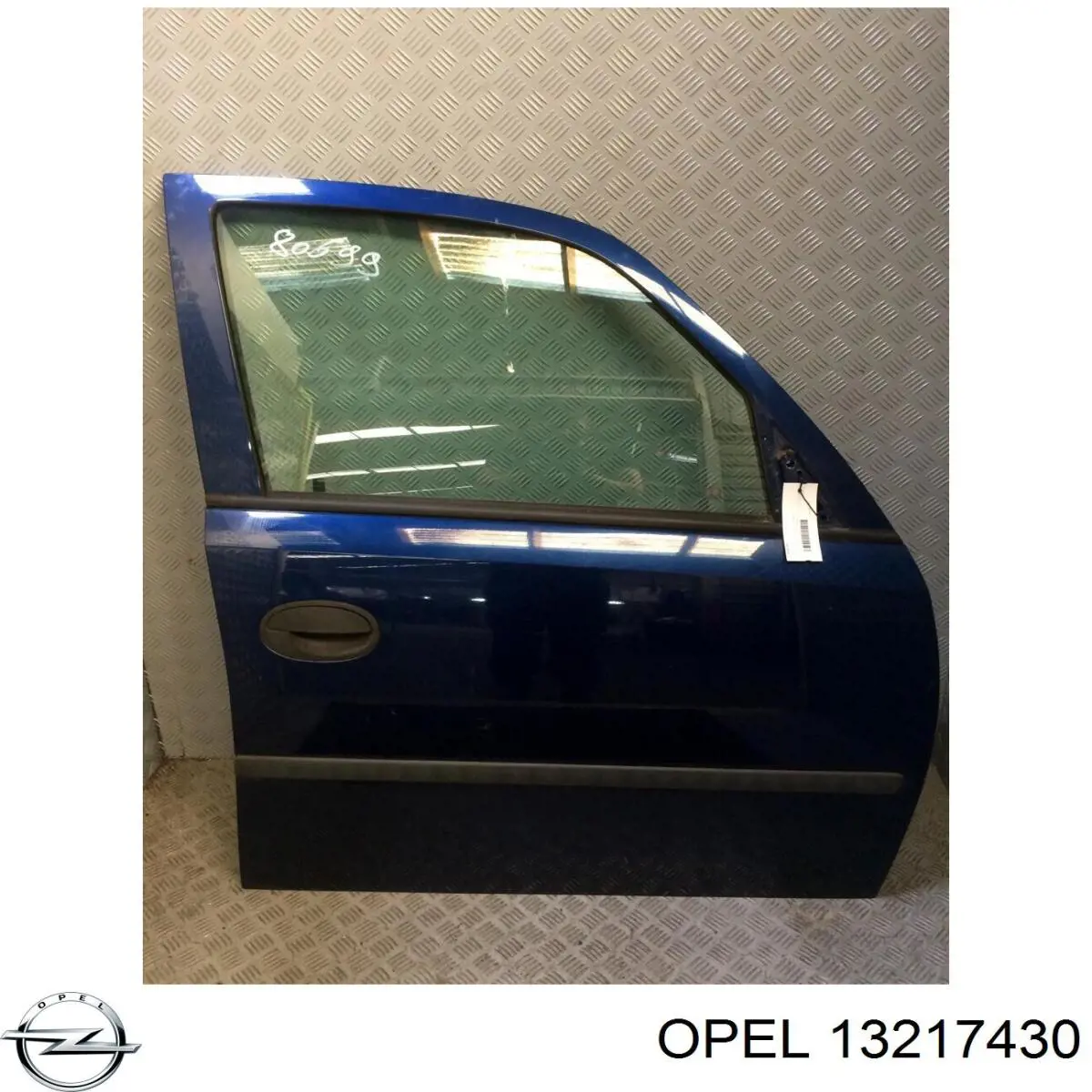 Двері передні, праві Opel Meriva A (Опель Меріва)