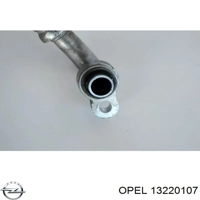 1850348 Opel шланг кондиціонера, від компресора до радіатора