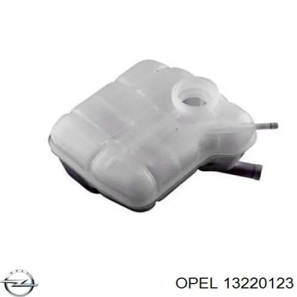 Бачок системи охолодження двигуна розширювальний Opel 13220123 ціна, від 21.03 USD