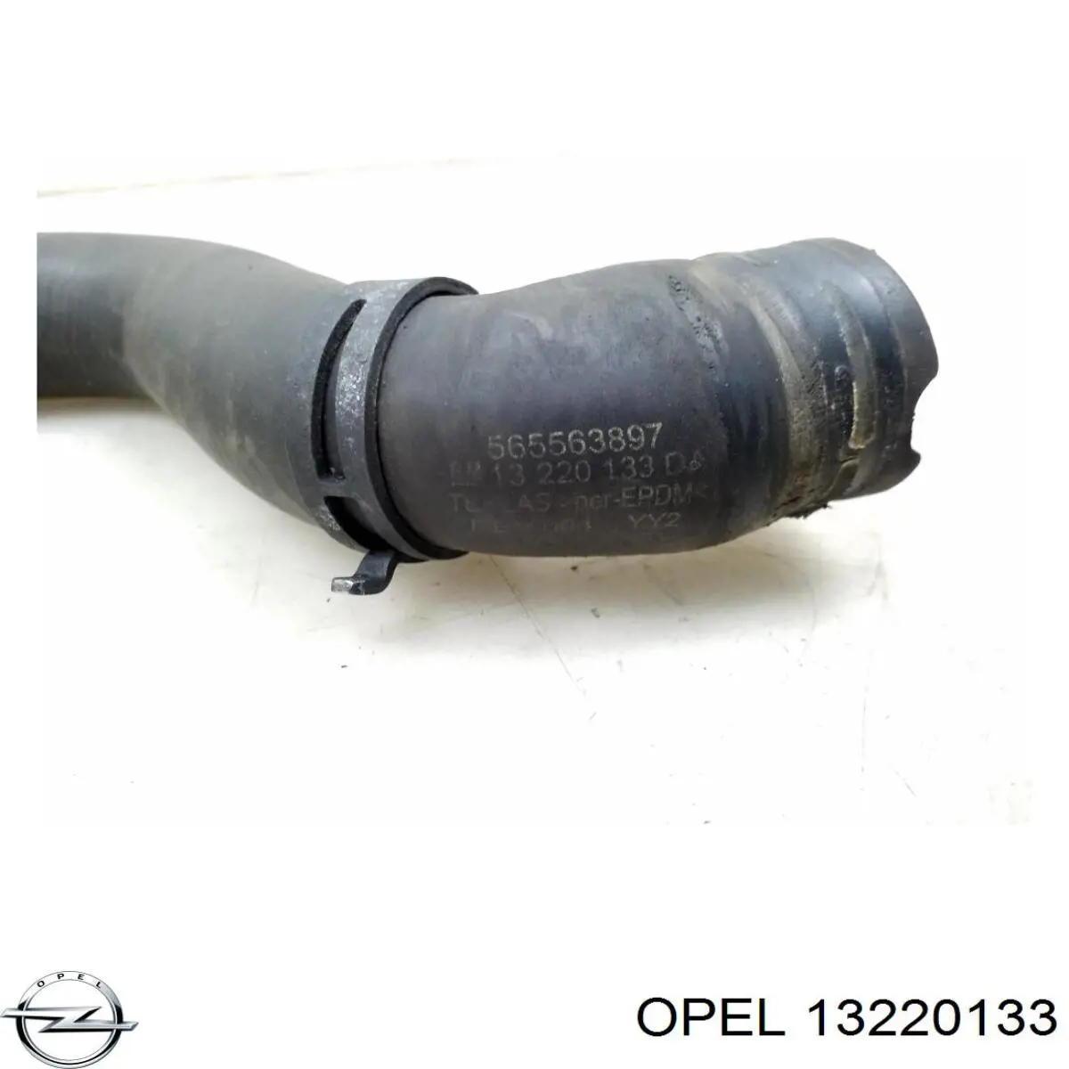 Шланг/патрубок радіатора охолодження, верхній Opel 13220133 ціна, від 23.75 USD