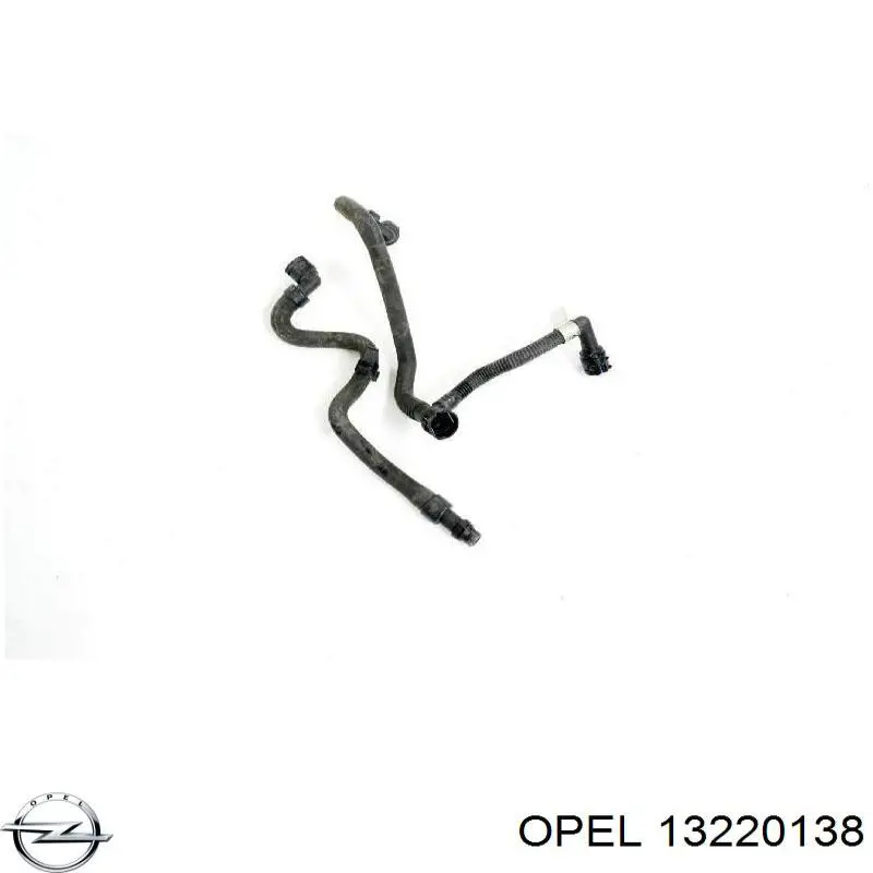 Шланг радіатора опалювача/пічки, подача Opel 13220138 ціна, від 8.94 USD