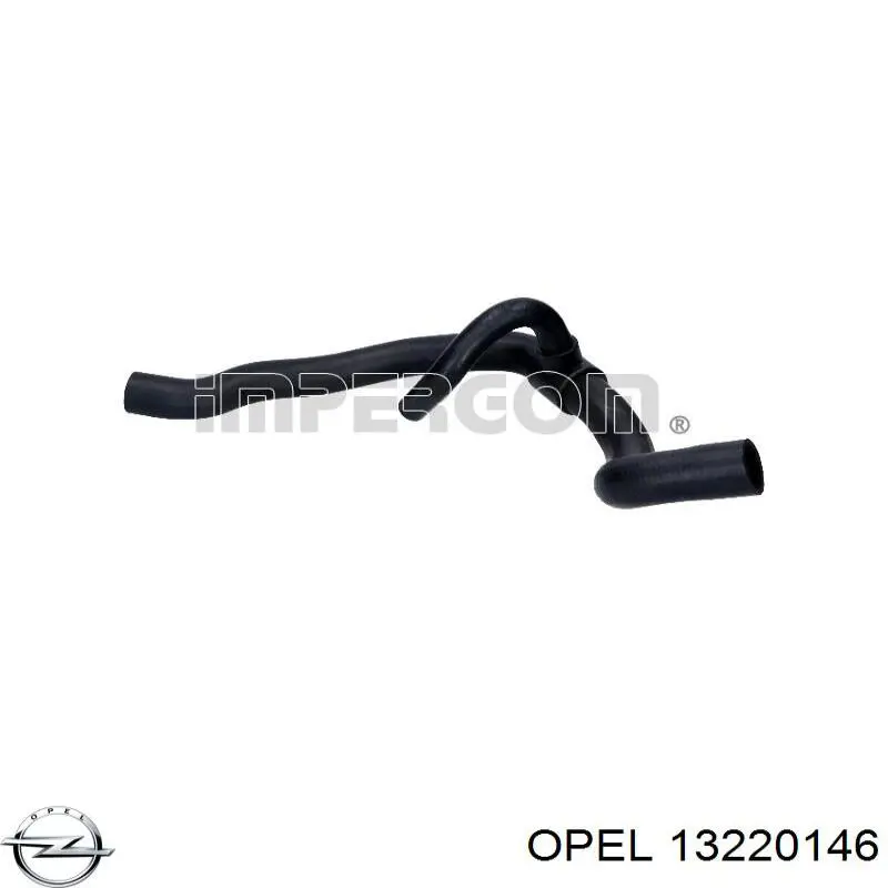 Шланг розширювального бачка, верхній Opel 13220146 ціна, від 7.54 USD