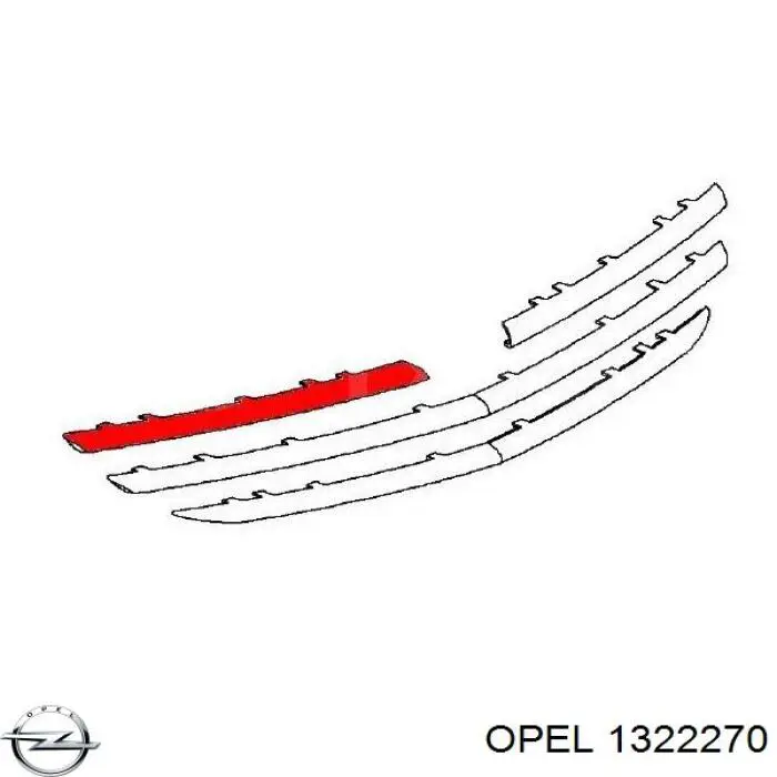  Opel 1322270 ціна, від 34.43 USD