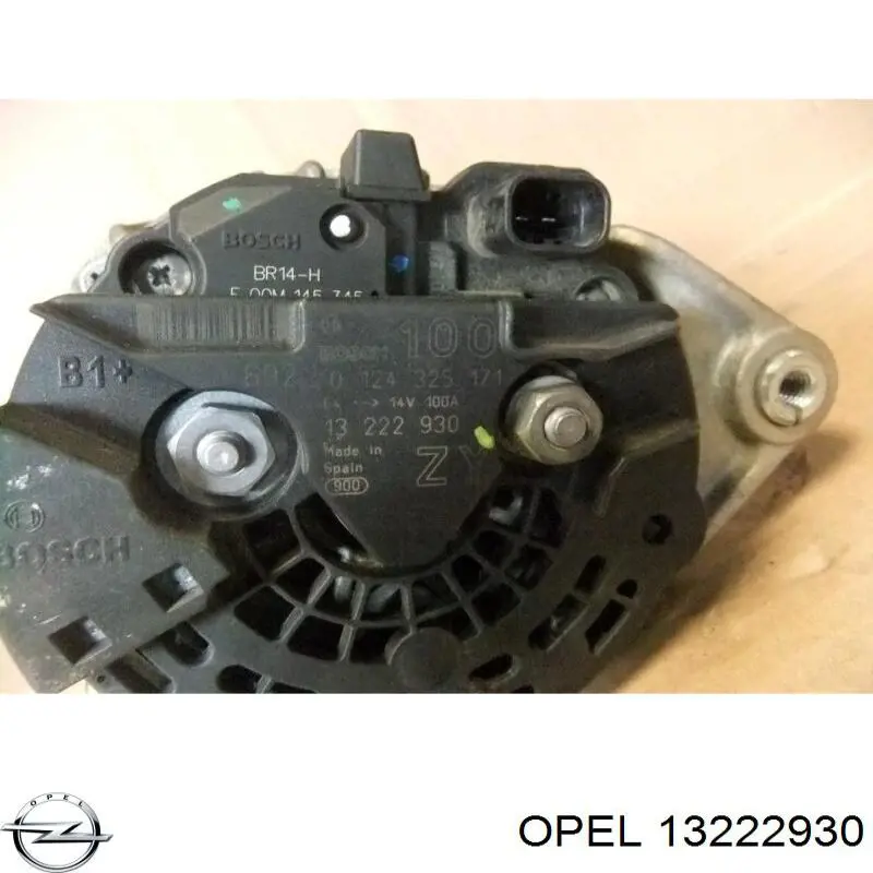 Купити 13222930 Opel Генератор