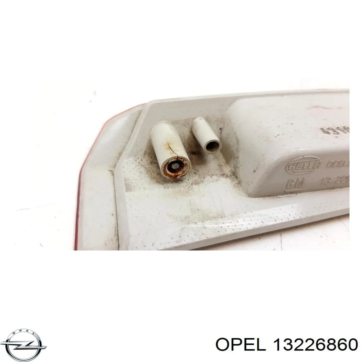 Ліхтар кришки багажника 1222376 Opel