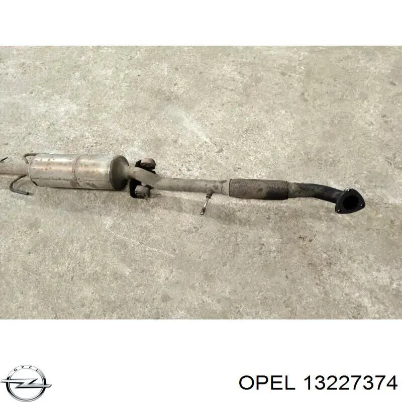 Вихлопна труба Opel 13227374 ціна, від 29.41 USD