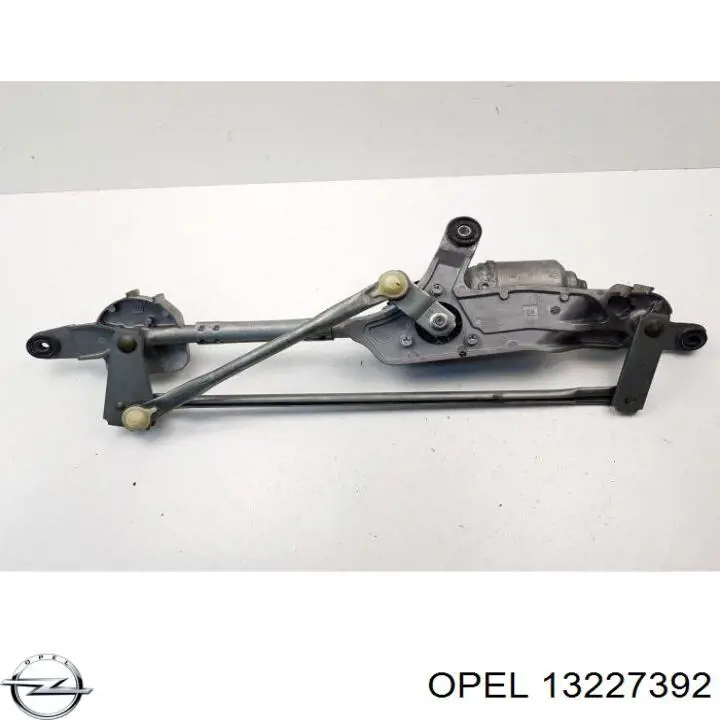 1270343 Opel двигун склоочисника лобового скла (трапеції)