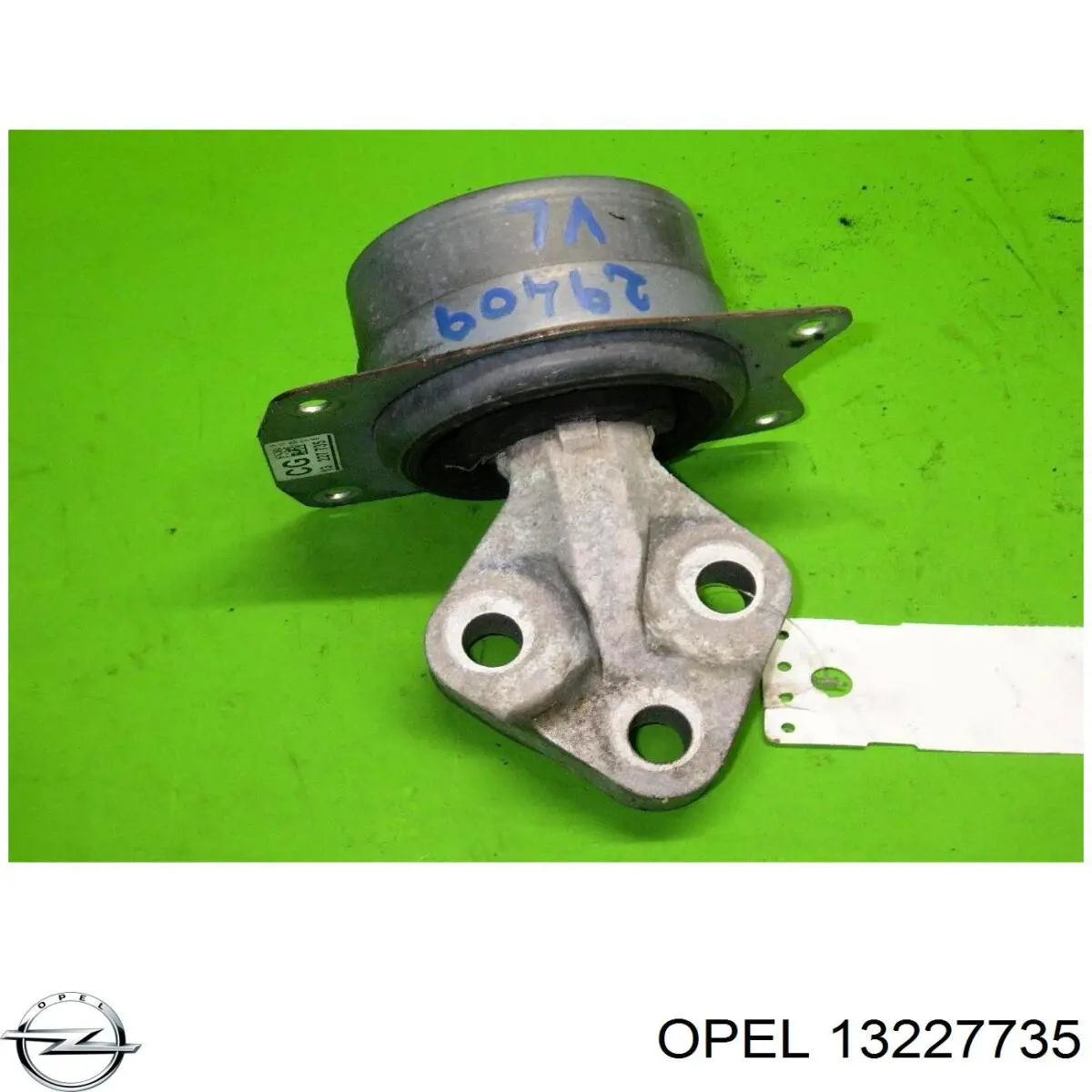 Подушка (опора) двигуна, ліва 13322173 General Motors
