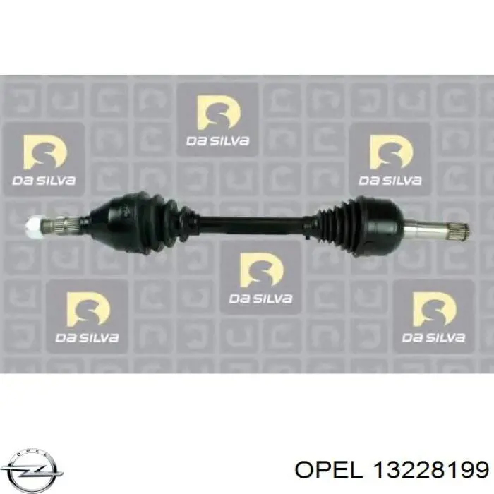 Купити 13228199 Opel Піввісь права