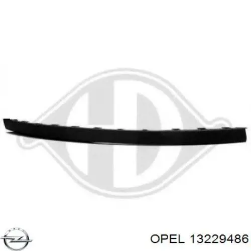 Спойлер переднього бампера, лівий Opel 13229486 ціна, від 15.02 USD