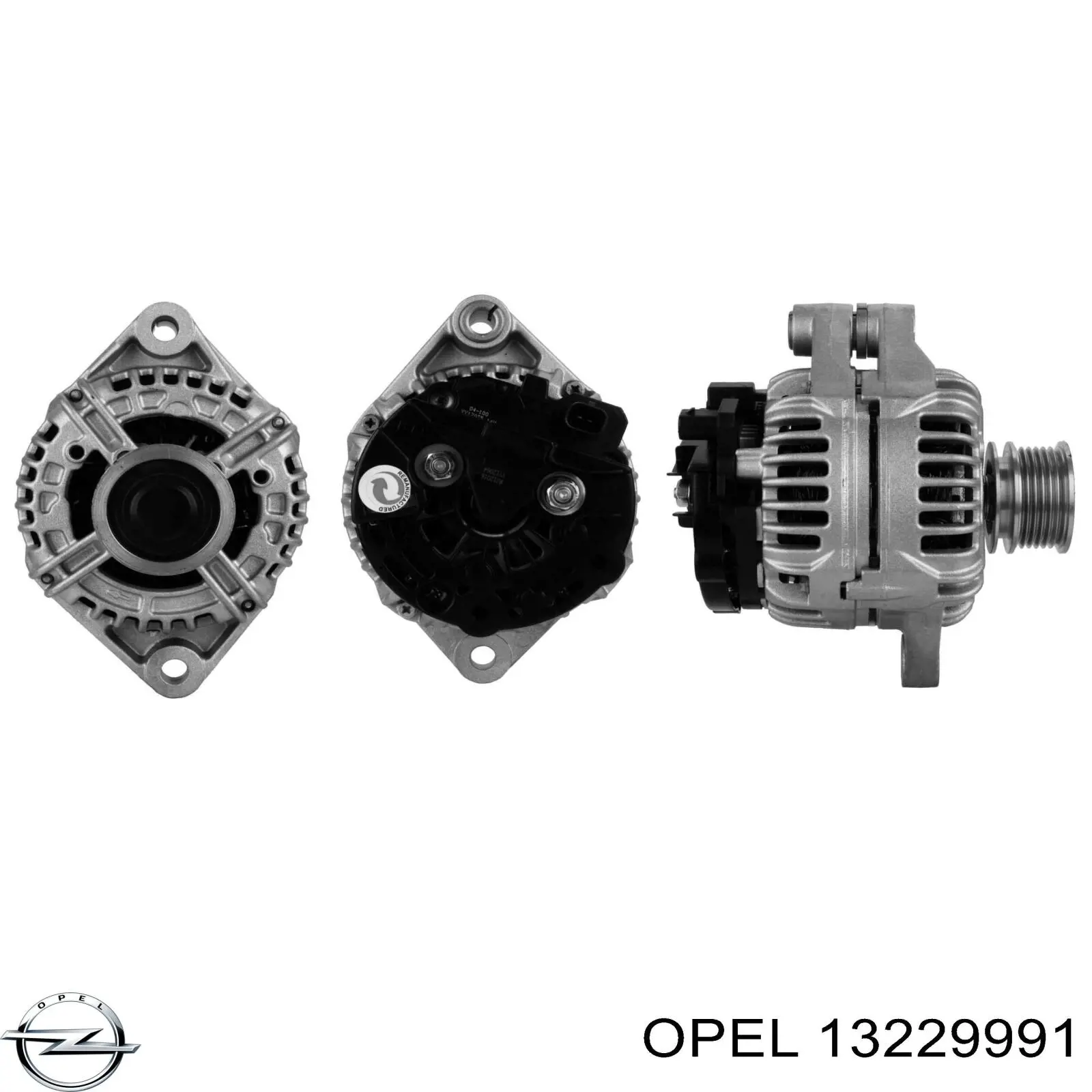 Генератор Opel 93191921 ціна, від 187.93 USD