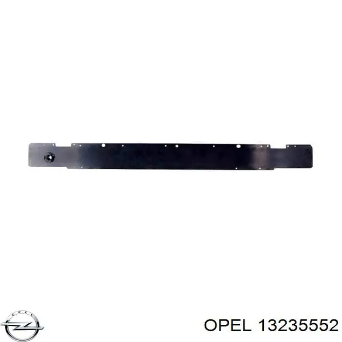 Шина бампера переднього Opel 13235552 ціна, від 61.87 USD