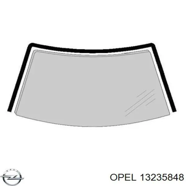 Купити 13235848 Opel Захисна накладка переднього скла