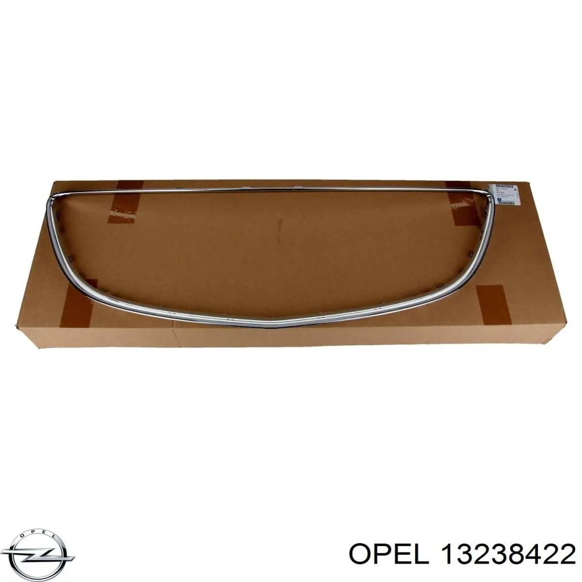 Накладка (рамка) решітки радіатора 6400243 Opel
