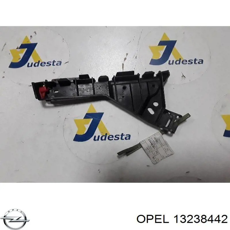 13238442 Opel Кронштейн бампера переднього, правий