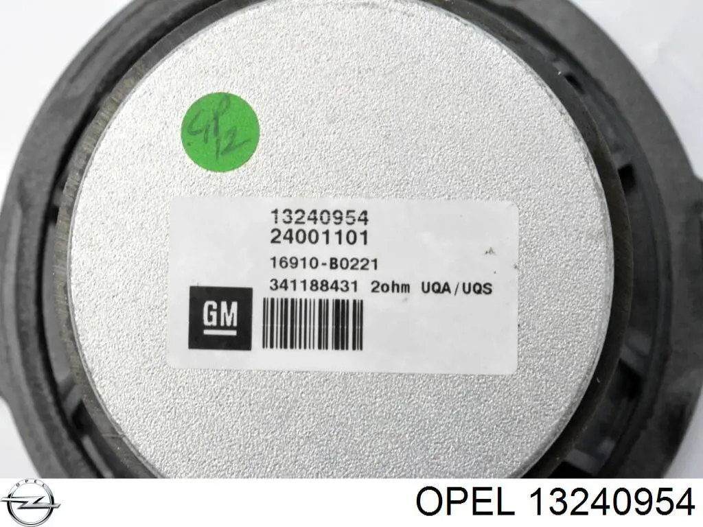 Динамік "торпедо" Opel 13240954 ціна, від 10.16 USD