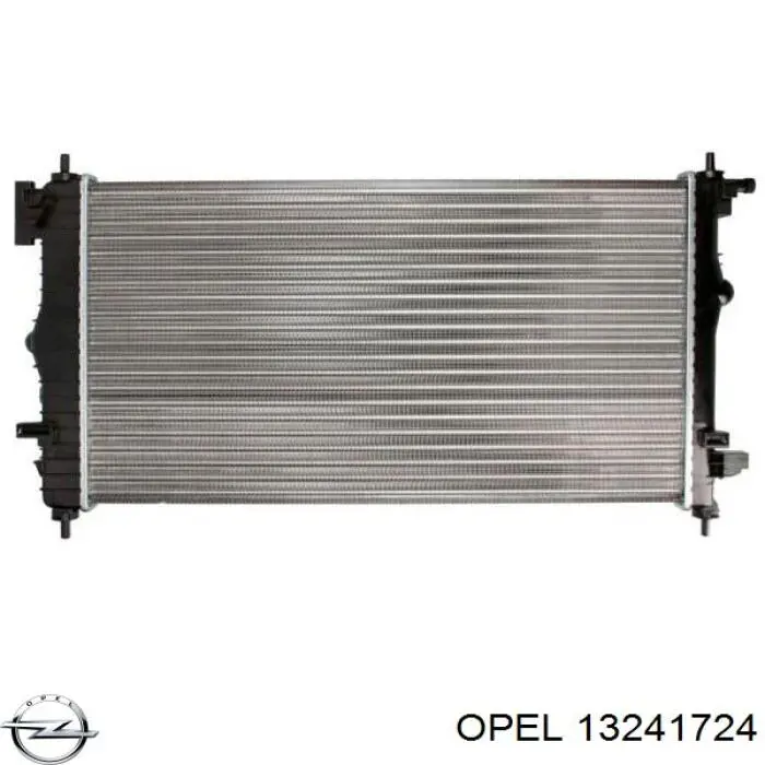 Радіатор 13241724 Opel