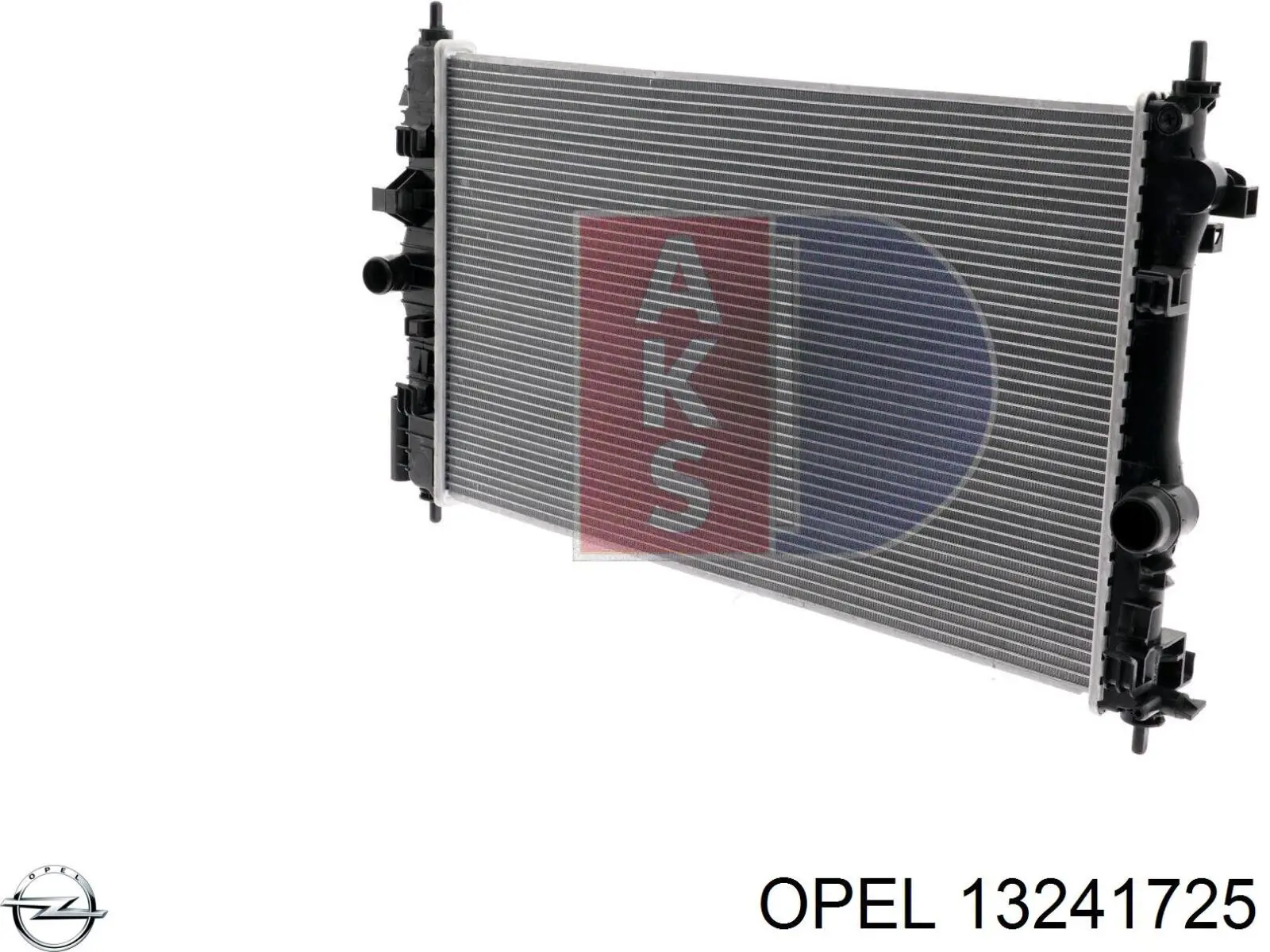 Купити 13241725 Opel Радіатор двигуна