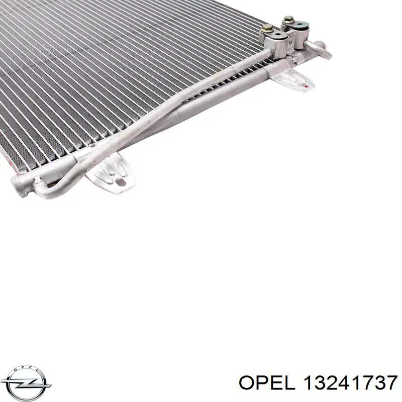 Конденсатор кондиціонера Opel 13241737 ціна, від 79.13 USD