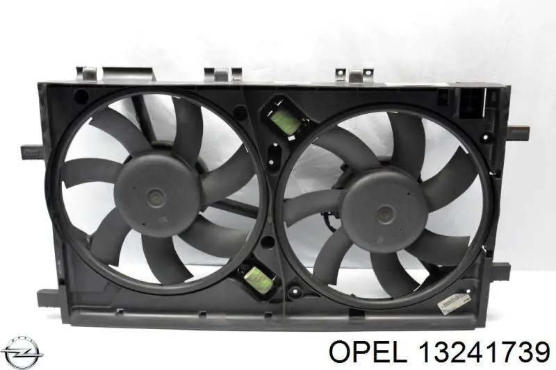 Дифузор вентилятора Opel 1314357 ціна, від 60.46 USD