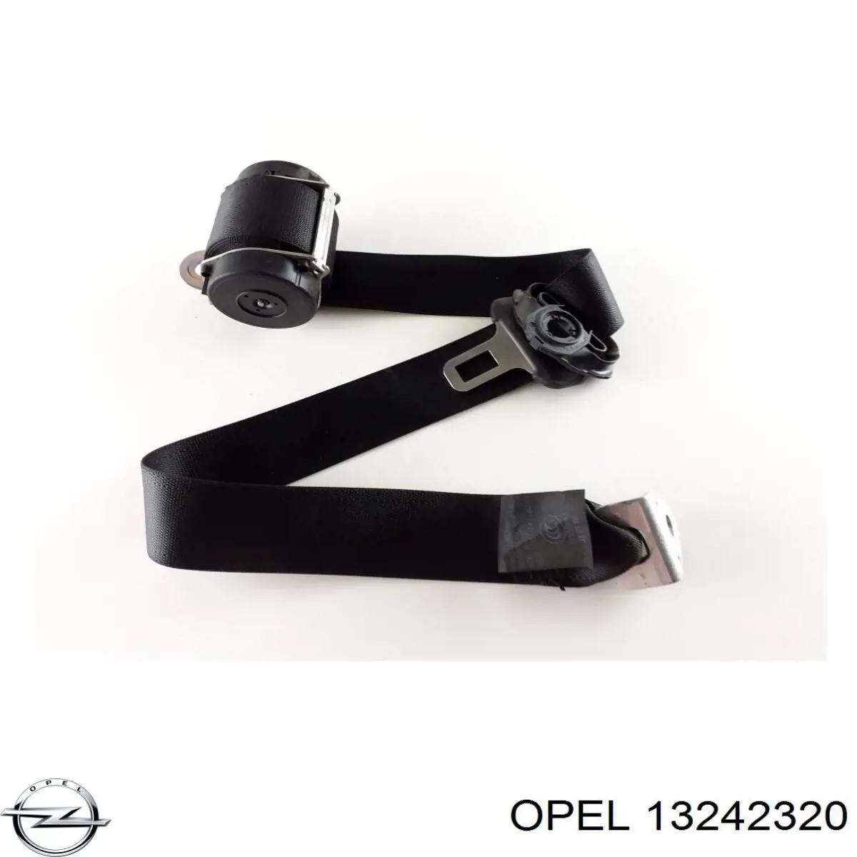 Пасок безпеки задній правий Opel 13242320 ціна, від 4.22 USD