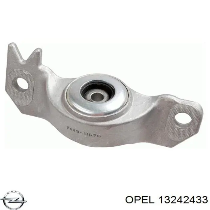 Купити 13242433 Opel Опора амортизатора заднього, лівого