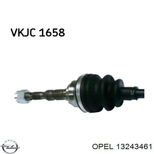Піввісь права 374639 Opel