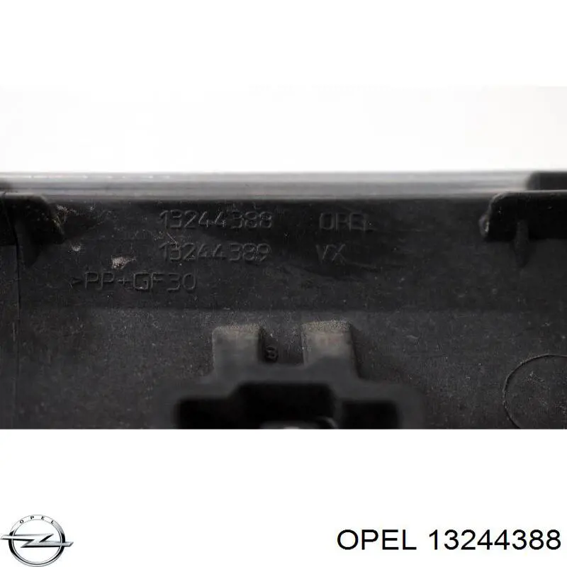 Ручка третіх дверей, зовнішня Opel 13244388 ціна, від 23.09 USD