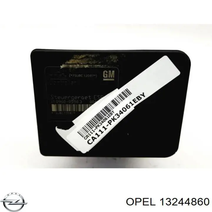 13244860 Opel Блок управління АБС (ABS)