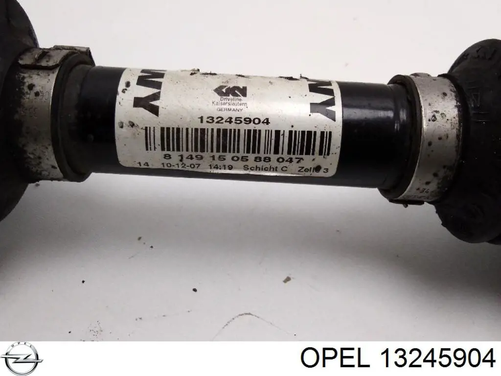 374809 Opel піввісь (привід передня, права)