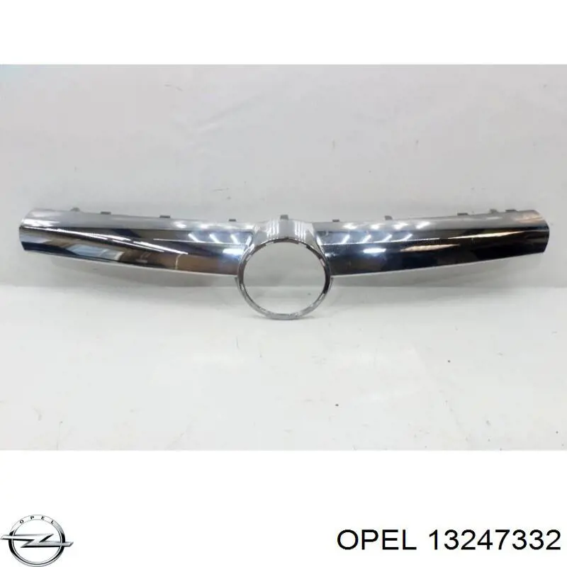 Молдинг решітки радіатора, верхній Opel 13247332 ціна, від 54.44 USD