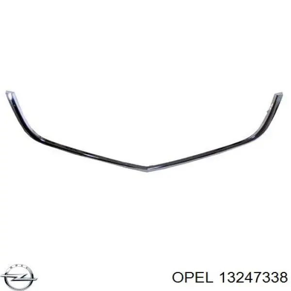 Молдинг решітки радіатора, нижній Opel 13247338 ціна, від 54.44 USD