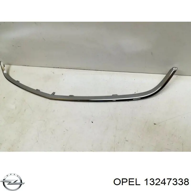 13247338 Opel молдинг решітки радіатора, нижній
