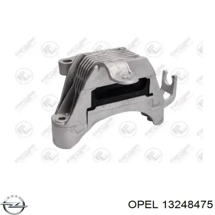 13248475 Opel подушка (опора двигуна, права)