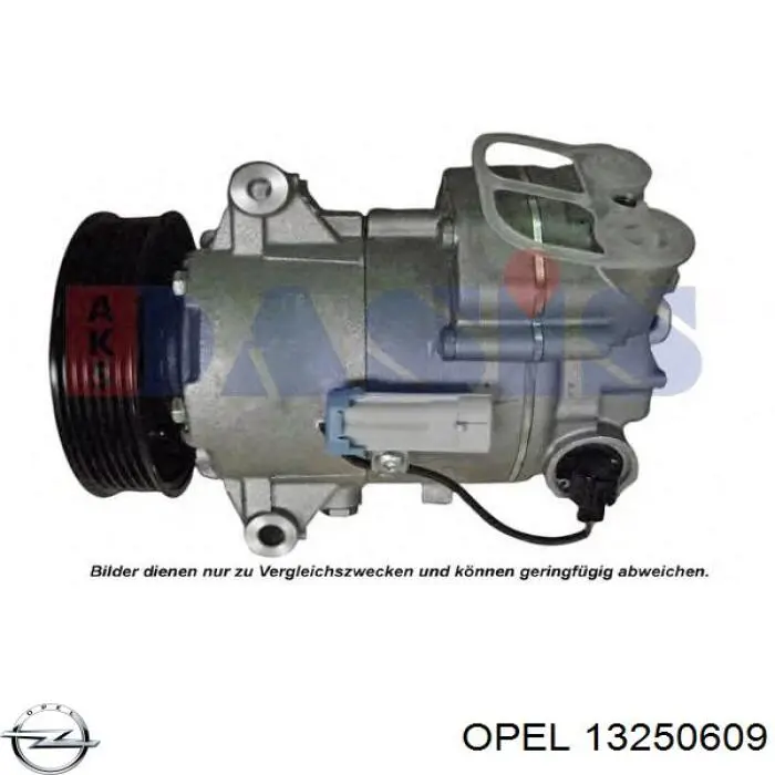 13250609 Opel Компресор холодоагенту