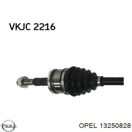 Піввісь права 13250828 General Motors