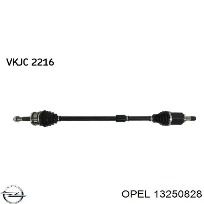 Купити 13250828 Opel Піввісь права