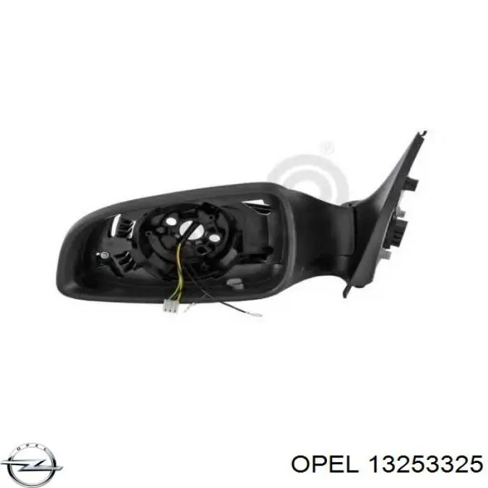 13253325 Opel Дзеркало заднього виду, ліве