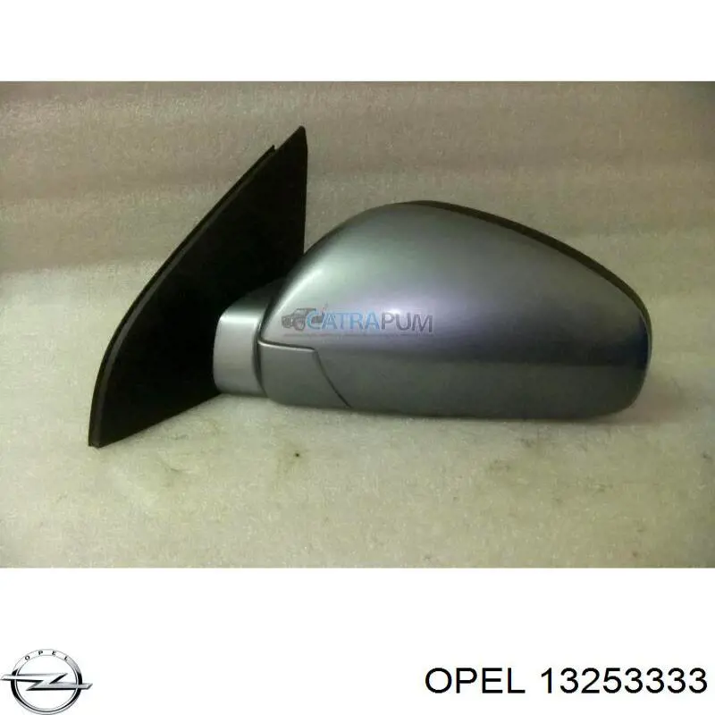 13253333 Opel Дзеркало заднього виду, ліве