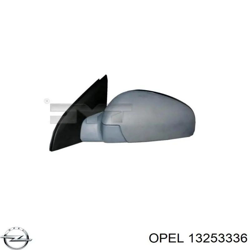 Ліве бічне дзеркало Opel 6428267 ціна, від 147.42 USD