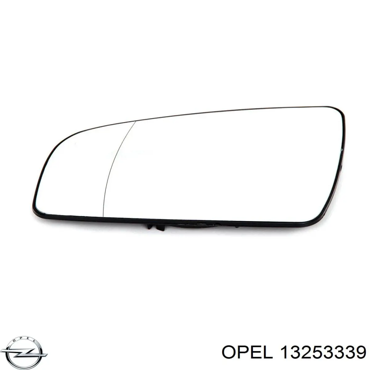 13253339 Opel дзеркало заднього виду, ліве