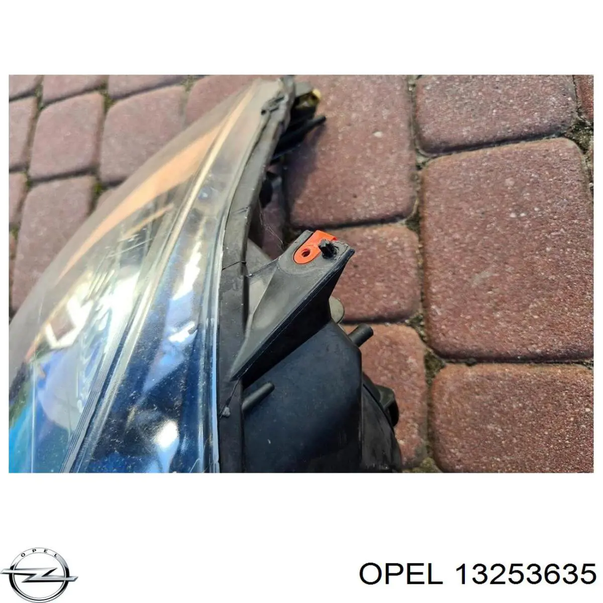 13253635 Opel Фара дальнього світла в зборі