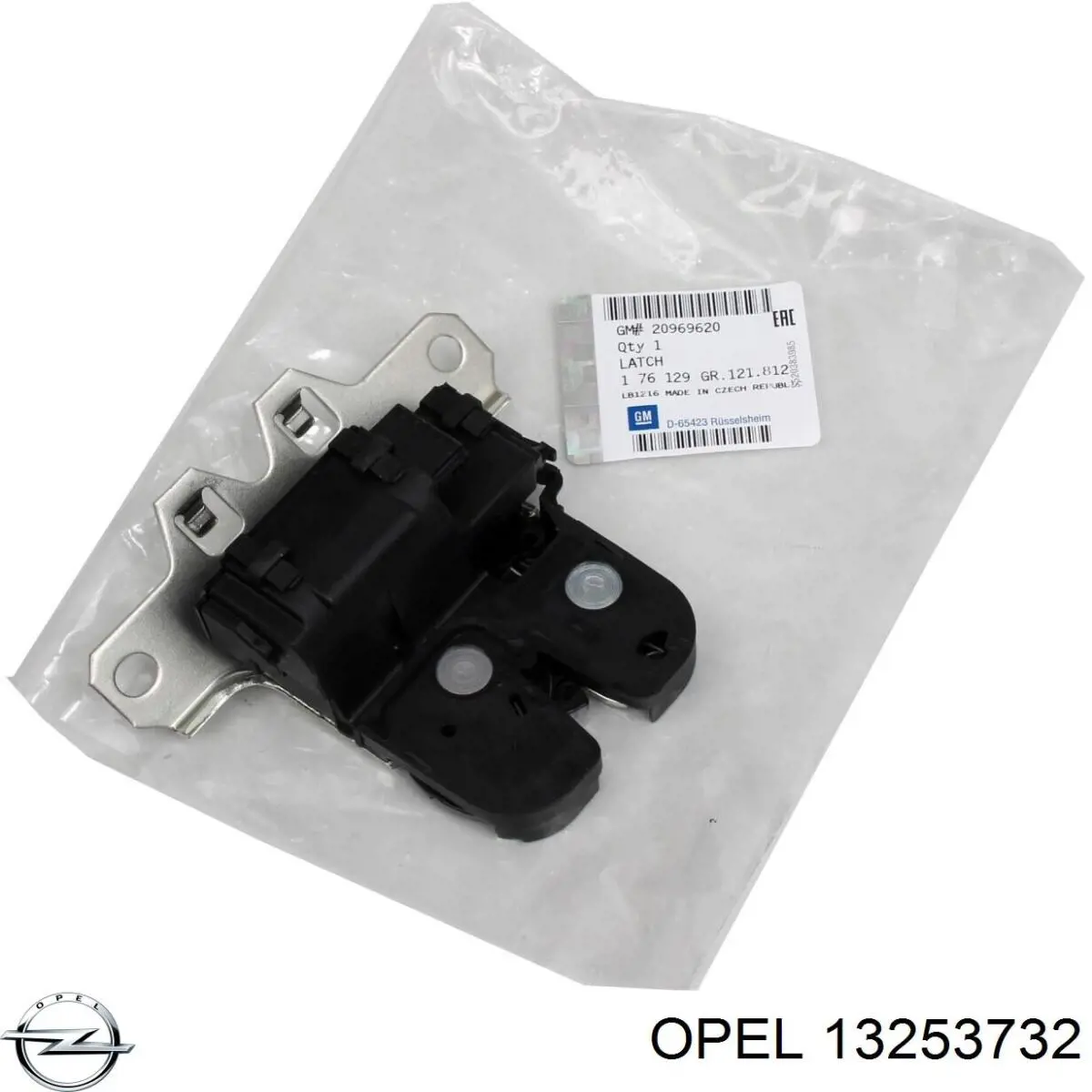 Замок дверей багажника Opel 13253732 ціна, від 41.13 USD