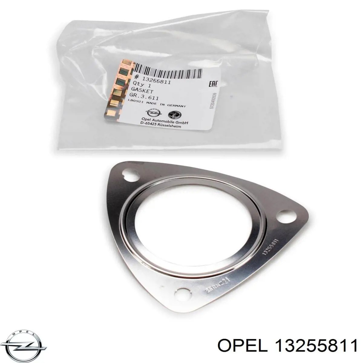 Купити 13255811 Opel Прокладка каталізатора задня