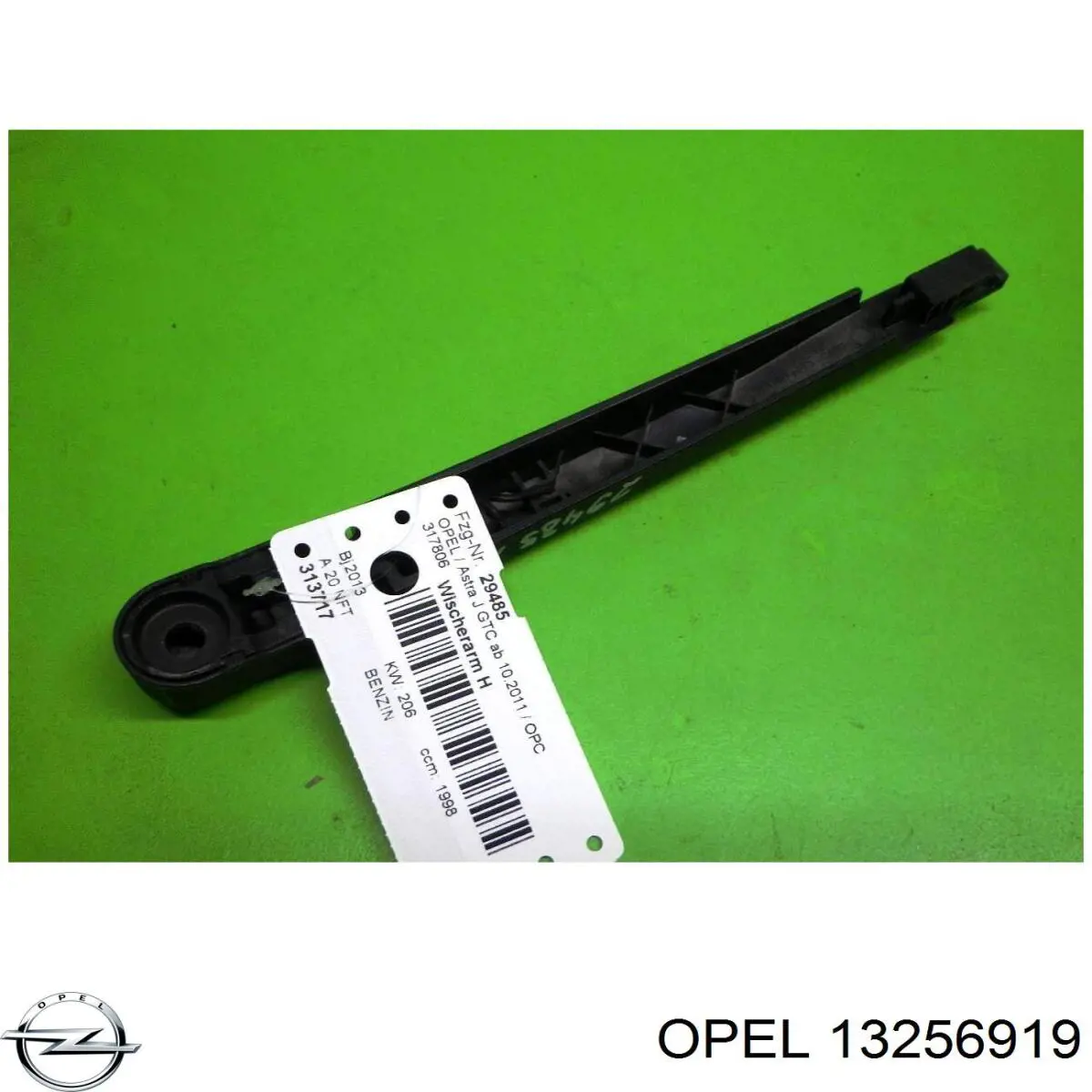 Купити 13256919 Opel Важіль-поводок склоочисника заднього скла