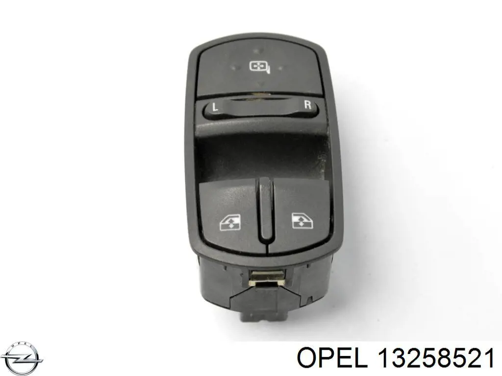 Кнопковий блок керування склопідіймачами передній правий Opel 13258521 ціна, від 8.78 USD