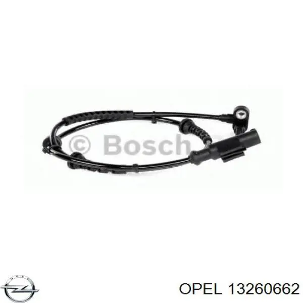 13260662 Opel датчик абс (abs передній)