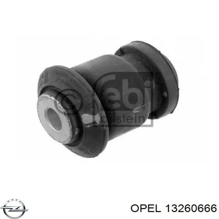 Сайлентблок переднього важеля 13260666 Opel