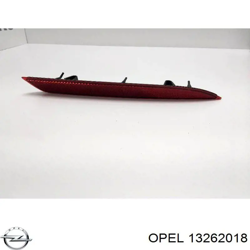 13262018 Opel катафот (відбивач заднього бампера, правий)